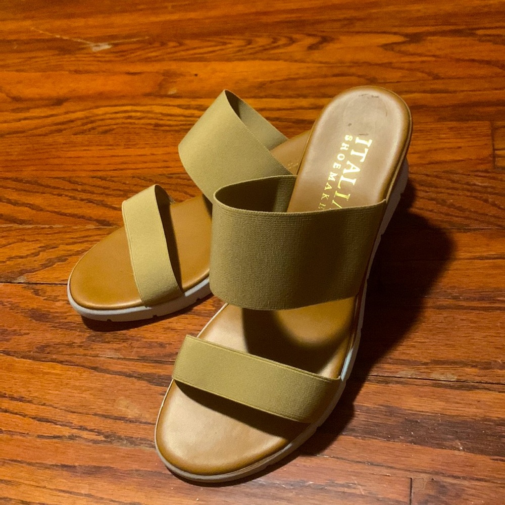Italian Shoemaker~ Sandal wedges